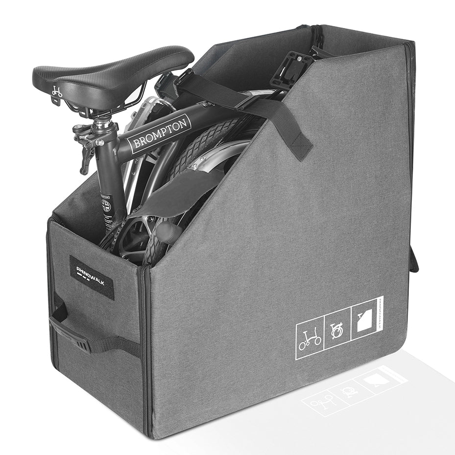 RHINOWALK RK70 For Brompton Bike Storage Box Polyester 14-16inch Folding Bicycle Storage Box RHINOWALK RK70 For Brompton Bike Storage Box Polyester 14-16inch Folding Bicycle Storage Box